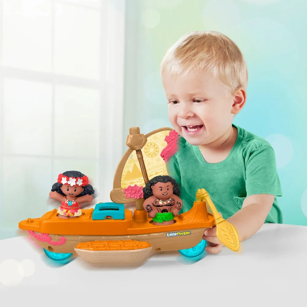 Fisher Price - Little People - Moana - Moana & Maui's Canoe