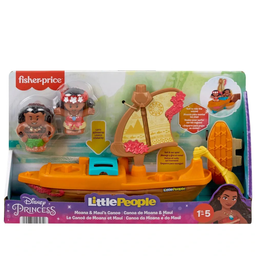 Fisher Price - Little People - Moana - Moana & Maui's Canoe