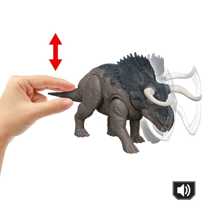 Jurassic World Rebirth - Wild Roar - Nasutoceratops