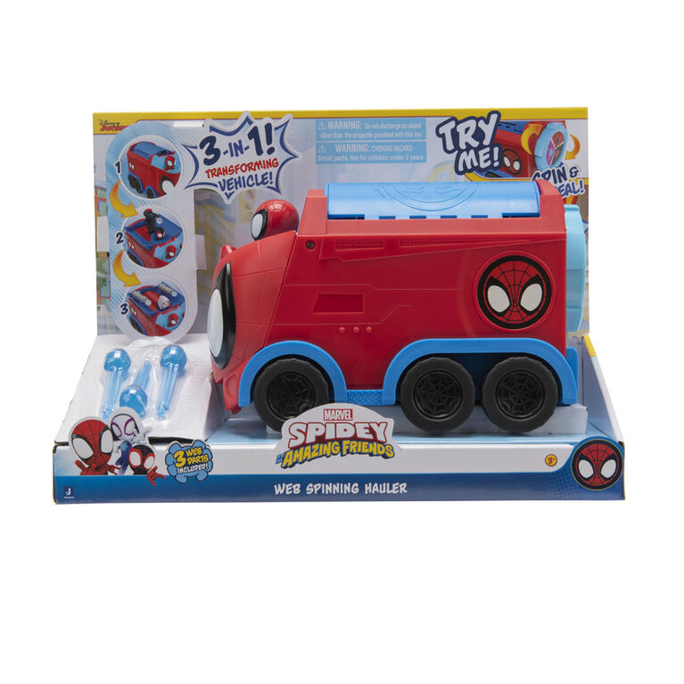 Spidey and His Amazing Friends - Web Spinning Hauler