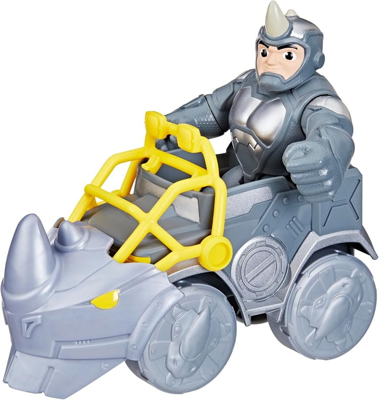 Spidey and His Amazing Friends - Vehicle and Figure Set - Rhino