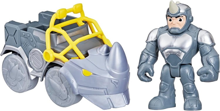 Spidey and His Amazing Friends - Vehicle and Figure Set - Rhino