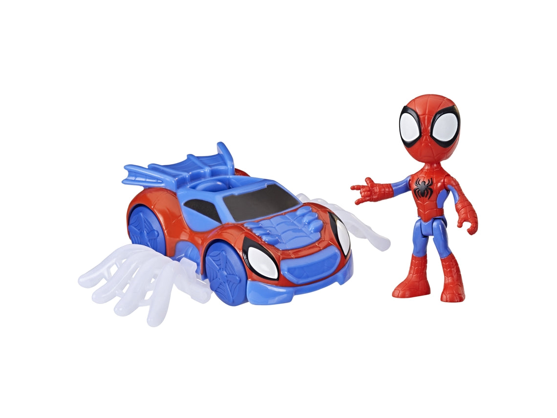 Spidey and His Amazing Friends - Vehicle and Figure Set - Spidey