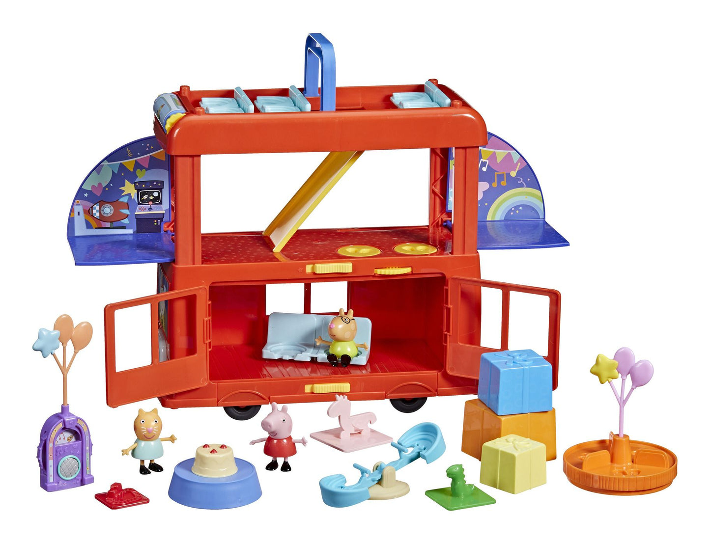 Peppa Pig - 2 in 1 Party Bus