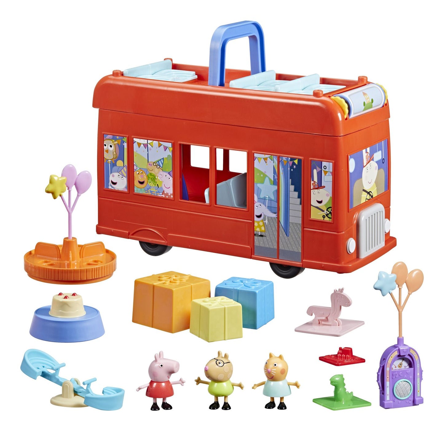 Peppa Pig - 2 in 1 Party Bus