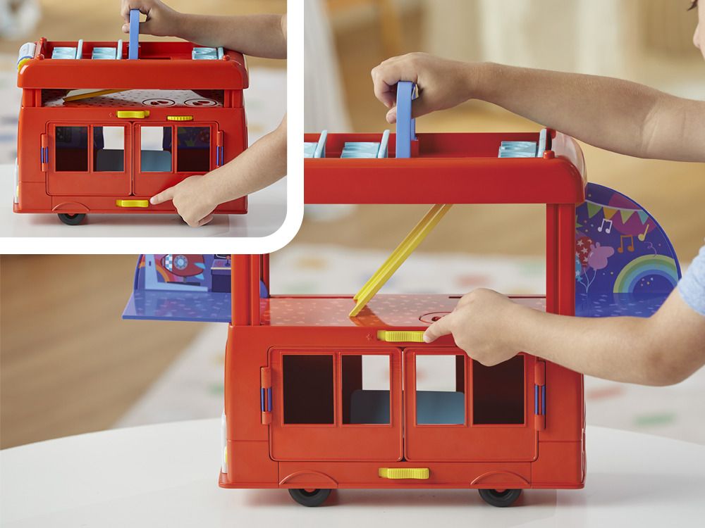 Peppa Pig - 2 in 1 Party Bus