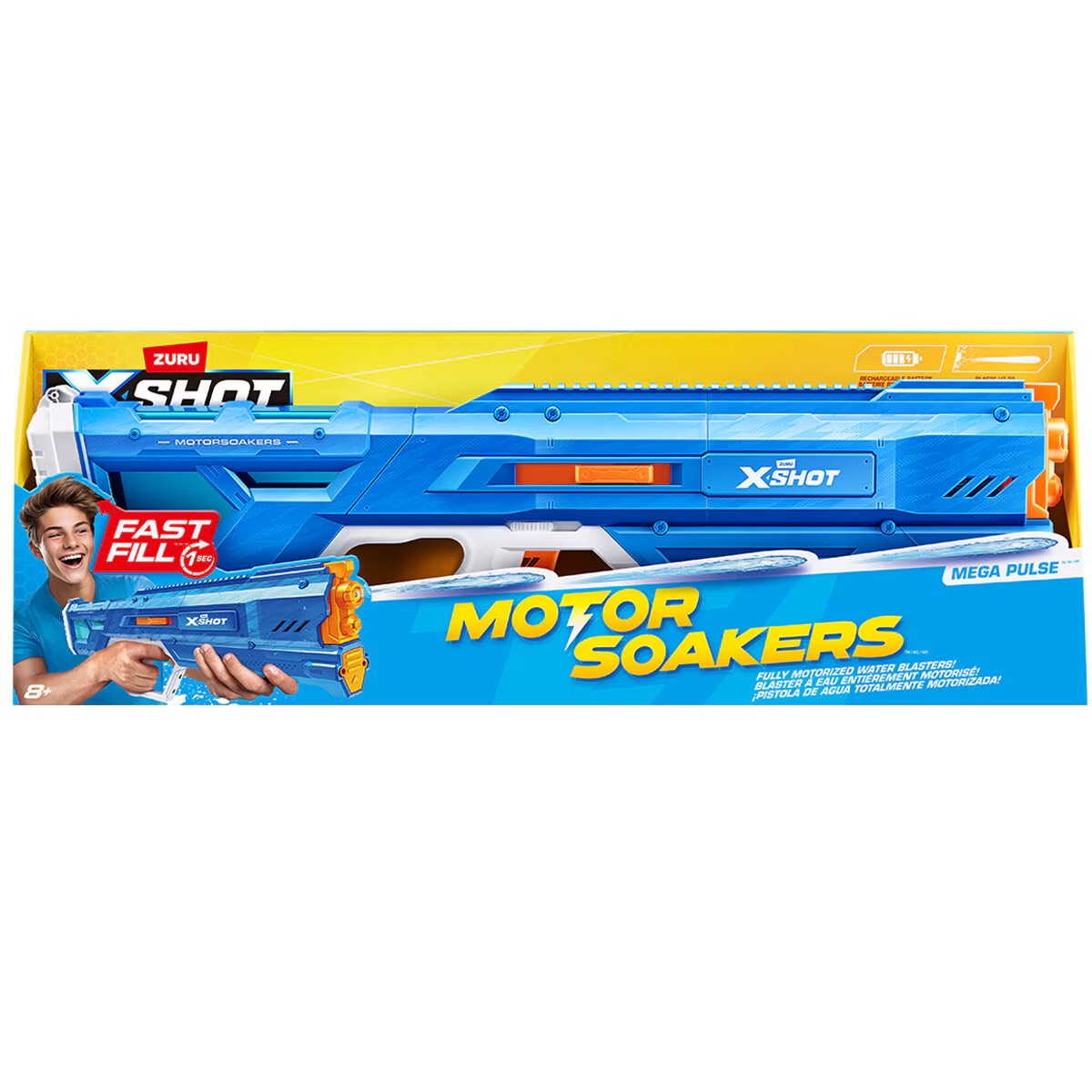 XShot - Water Mega Pulse Motor Soaker