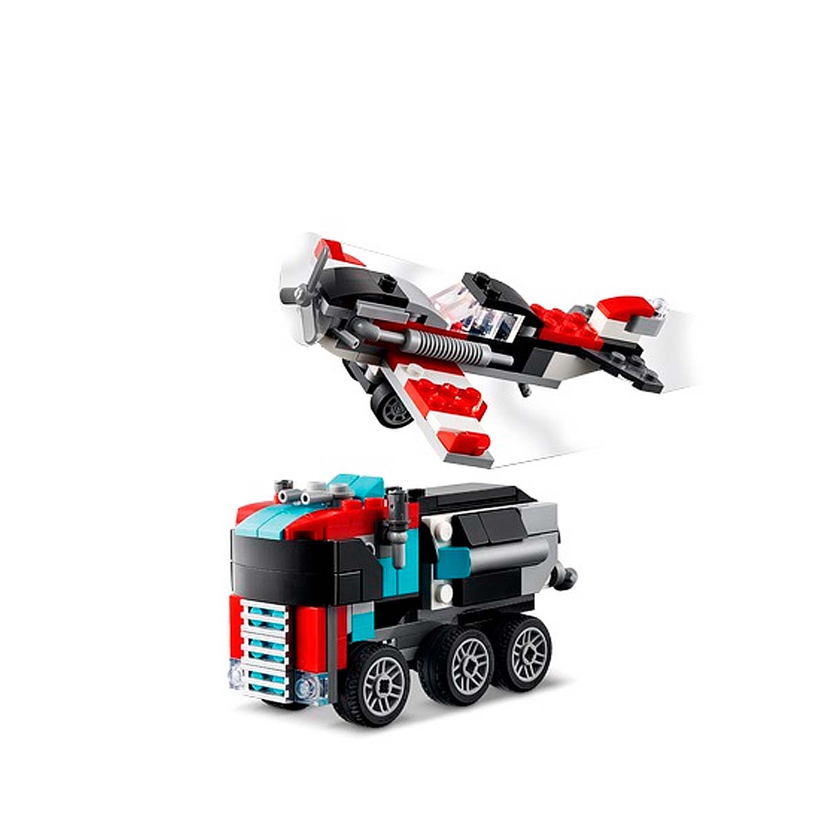 LEGO Creator - Flatbed Truck with Helicopter (31146)