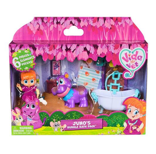 Vida The Vet - Juno´s Bubble Bath Pack with action figures