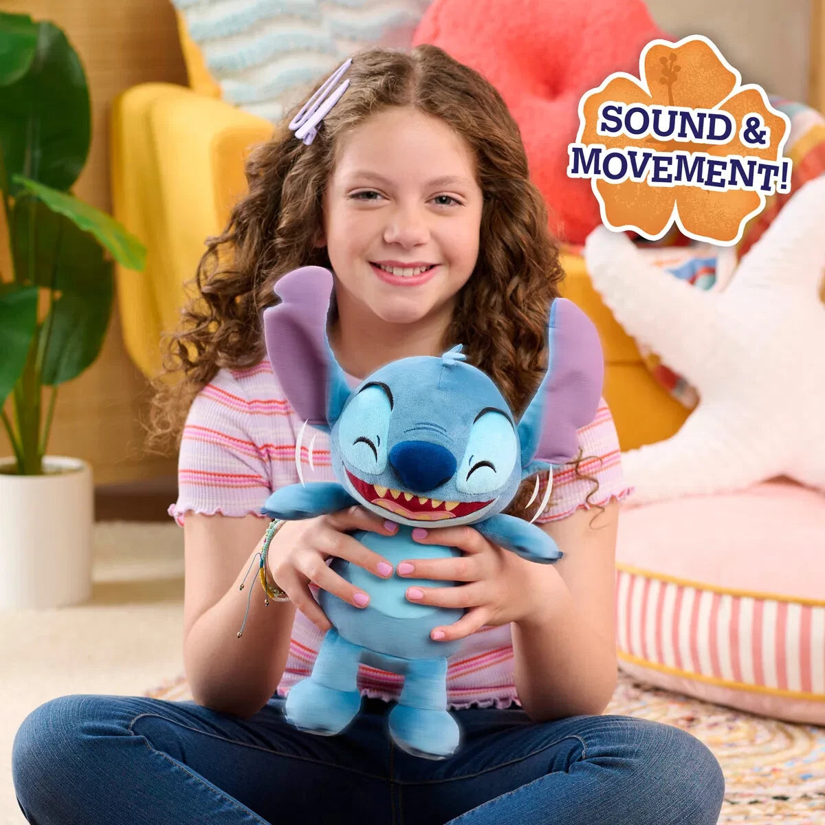 Disney Stitch - Crack Me Up Feature Plush