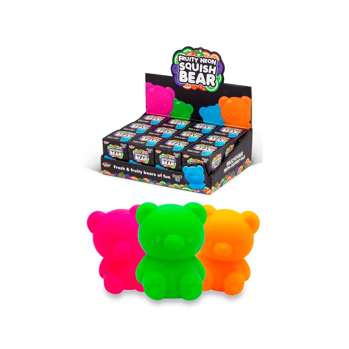 Scrunchems Fruity Neon Squish Bear