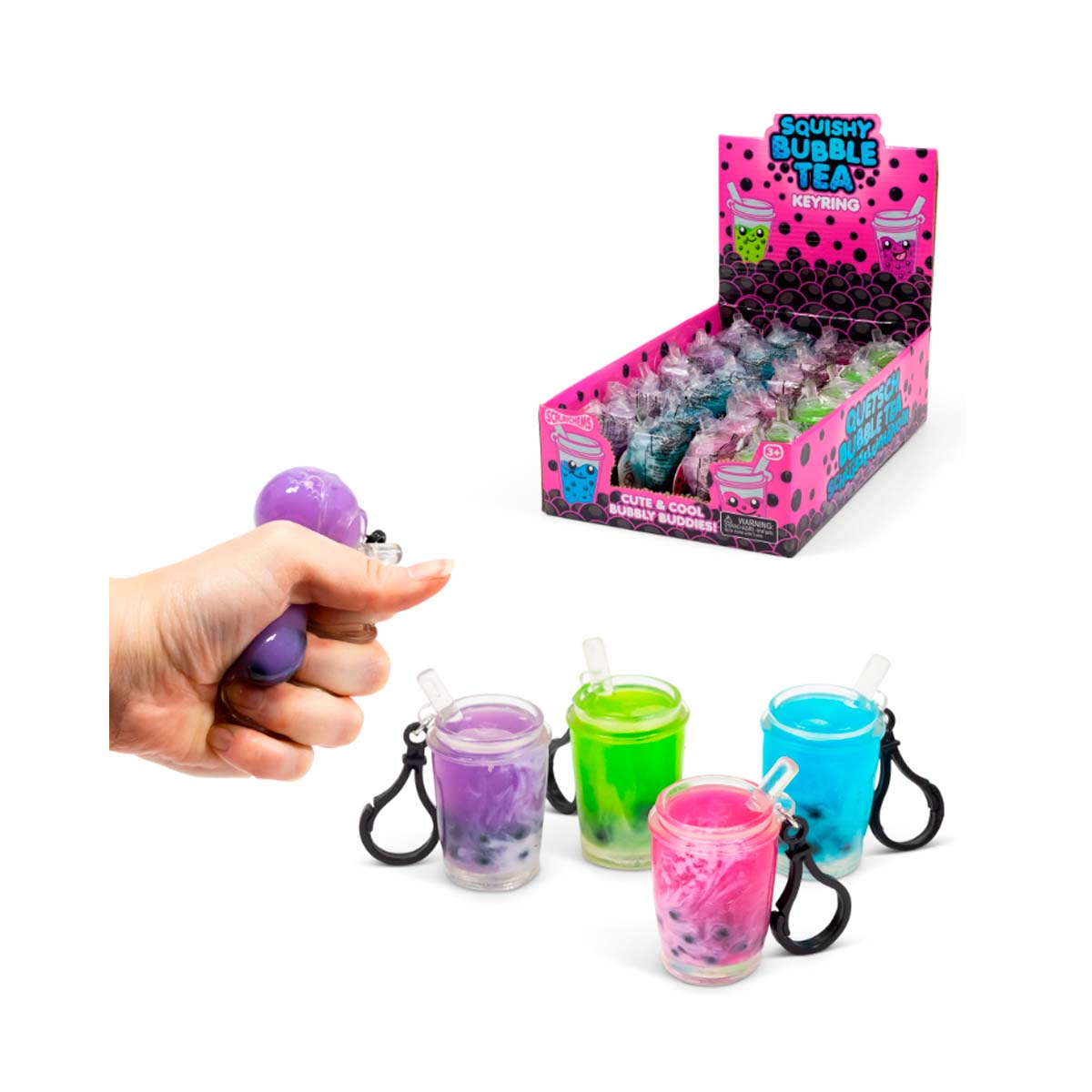 Scrunchems Bubble Tea Keychain