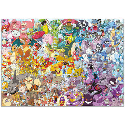 Pokémon Challenge - 1000 Piece Jigsaw Puzzle