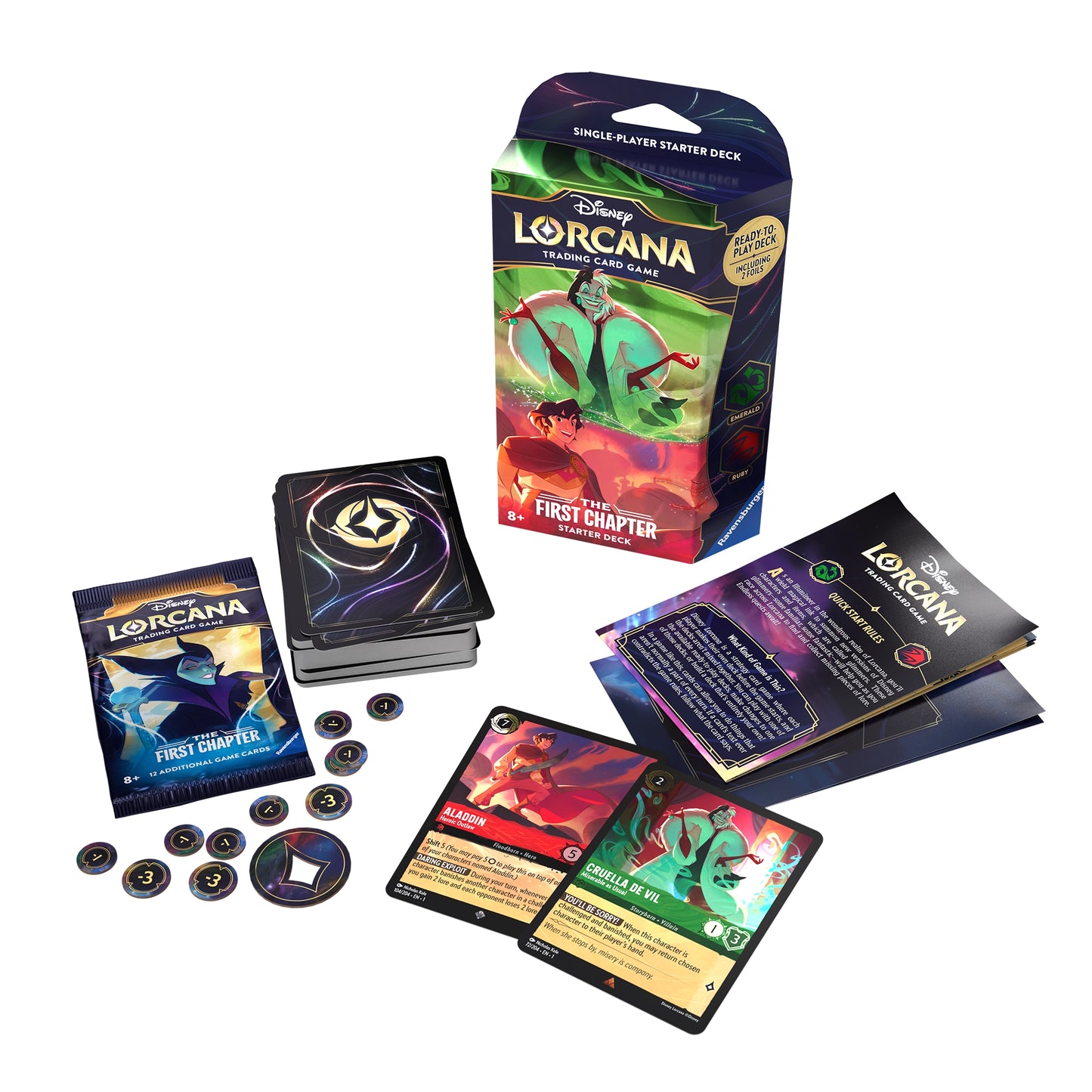 Lorcana - The First Chapter Starter Deck Trading Cards