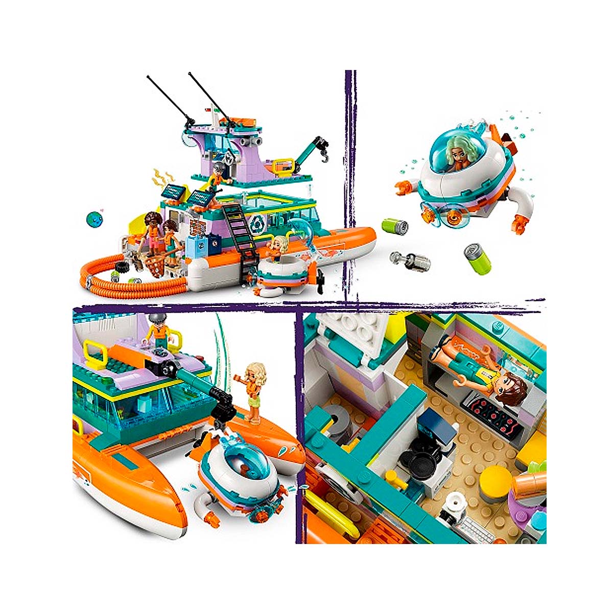 LEGO Friends - Sea Rescue Boat (41734)
