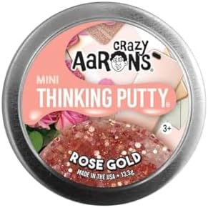 Crazy Aarons - Thinking Putty Mini Tins - Rose Gold