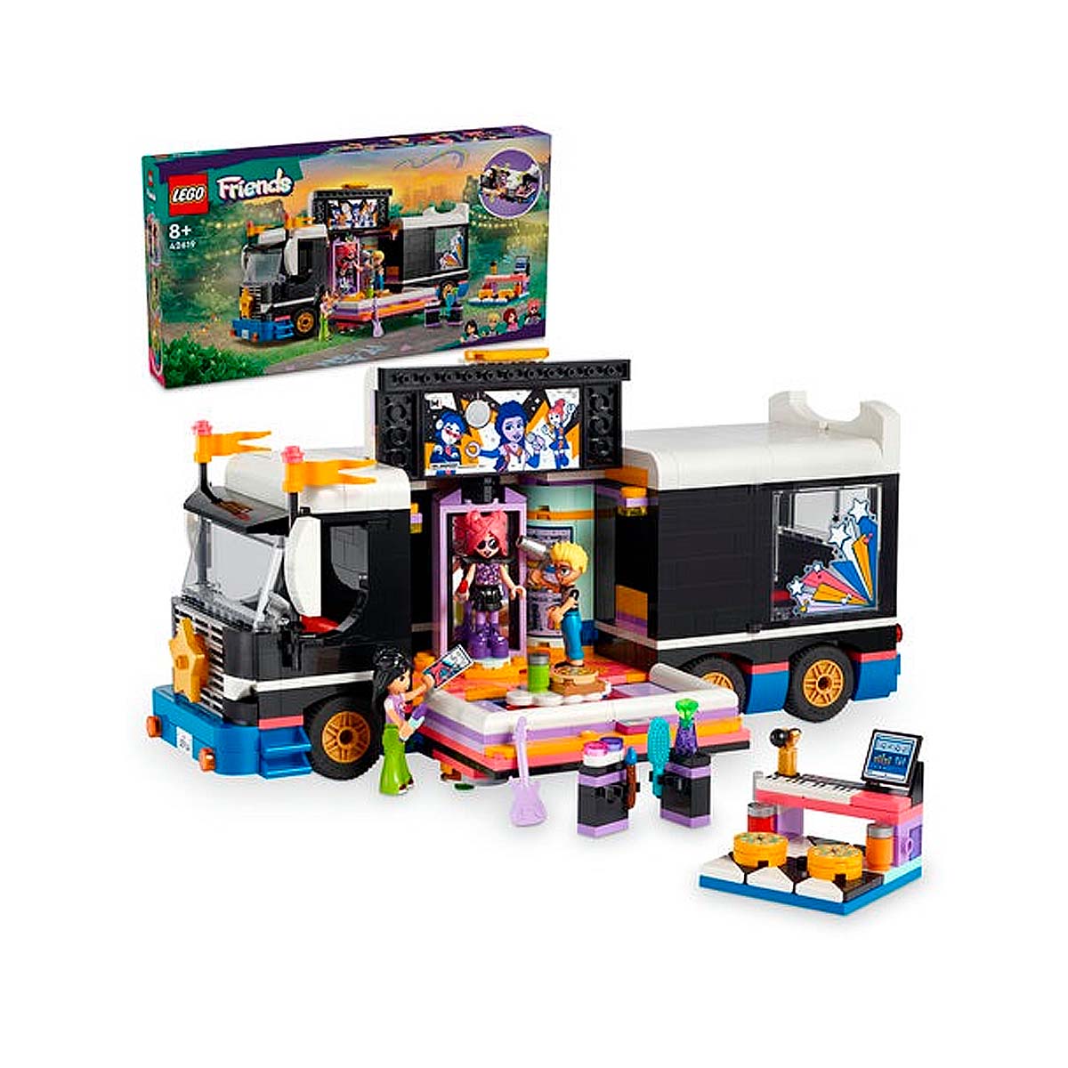 LEGO Friends - Pop Star Music Tour Bus (42619)