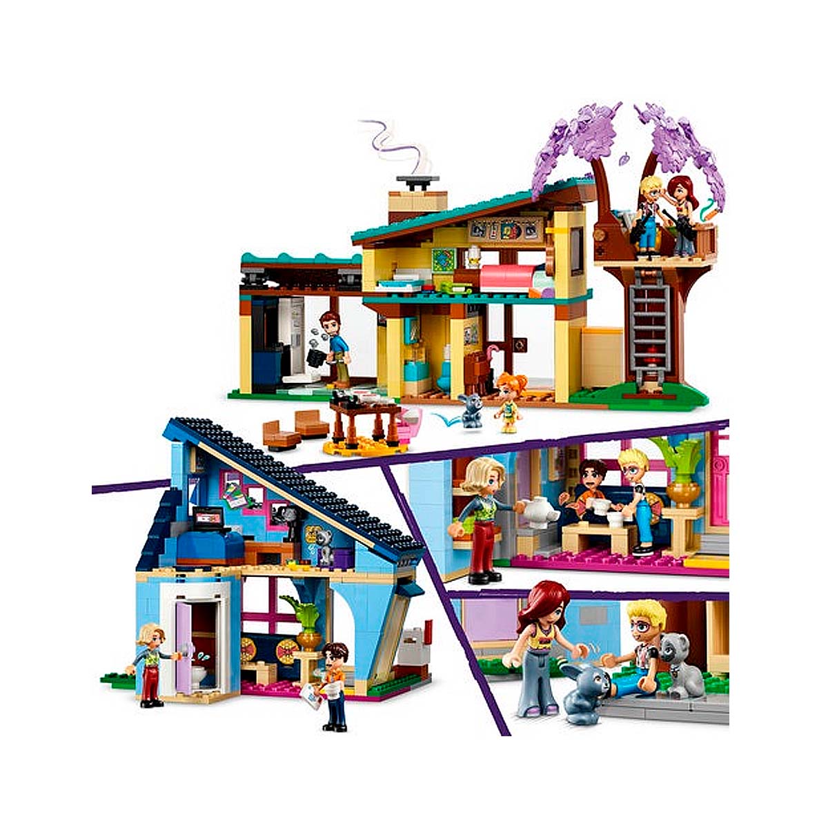 LEGO Friends - Olly and Paisley's Family Houses (42620)