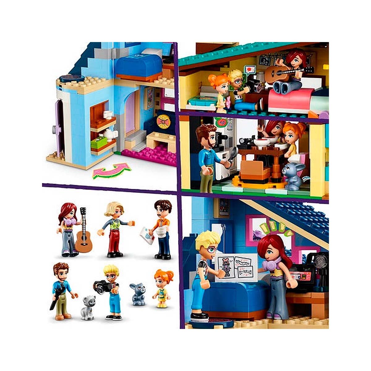 LEGO Friends - Olly and Paisley's Family Houses (42620)
