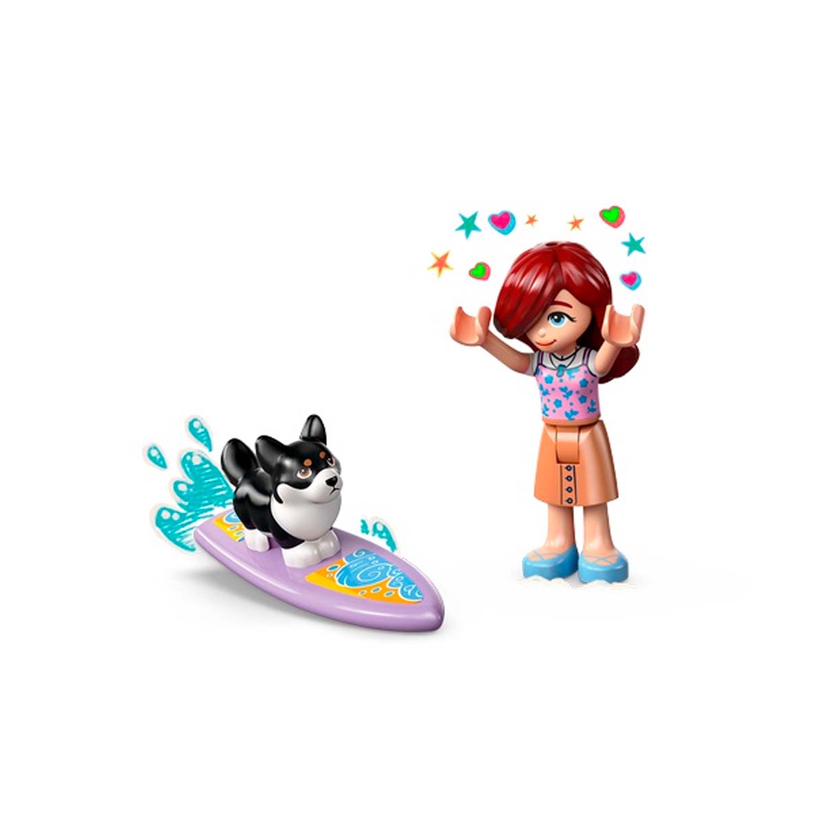LEGO Friends - Surfing Dogs and Scooter Adventure (42641)