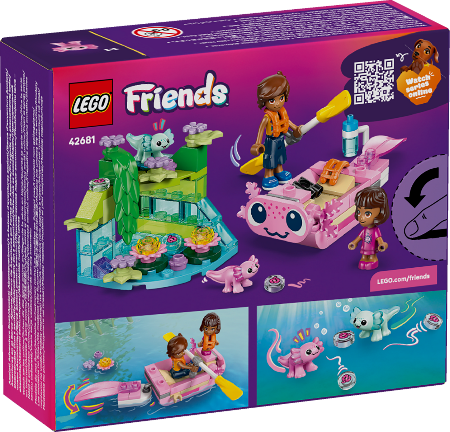 LEGO Friends - Axolotl Adventure Boat (42681)