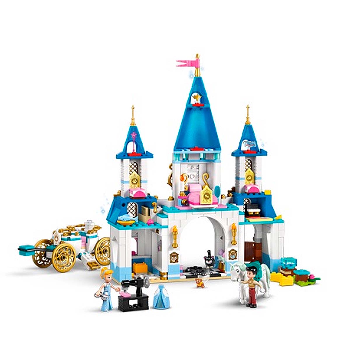 LEGO Disney - Cinderella Castle & Horse Carriage (43275)