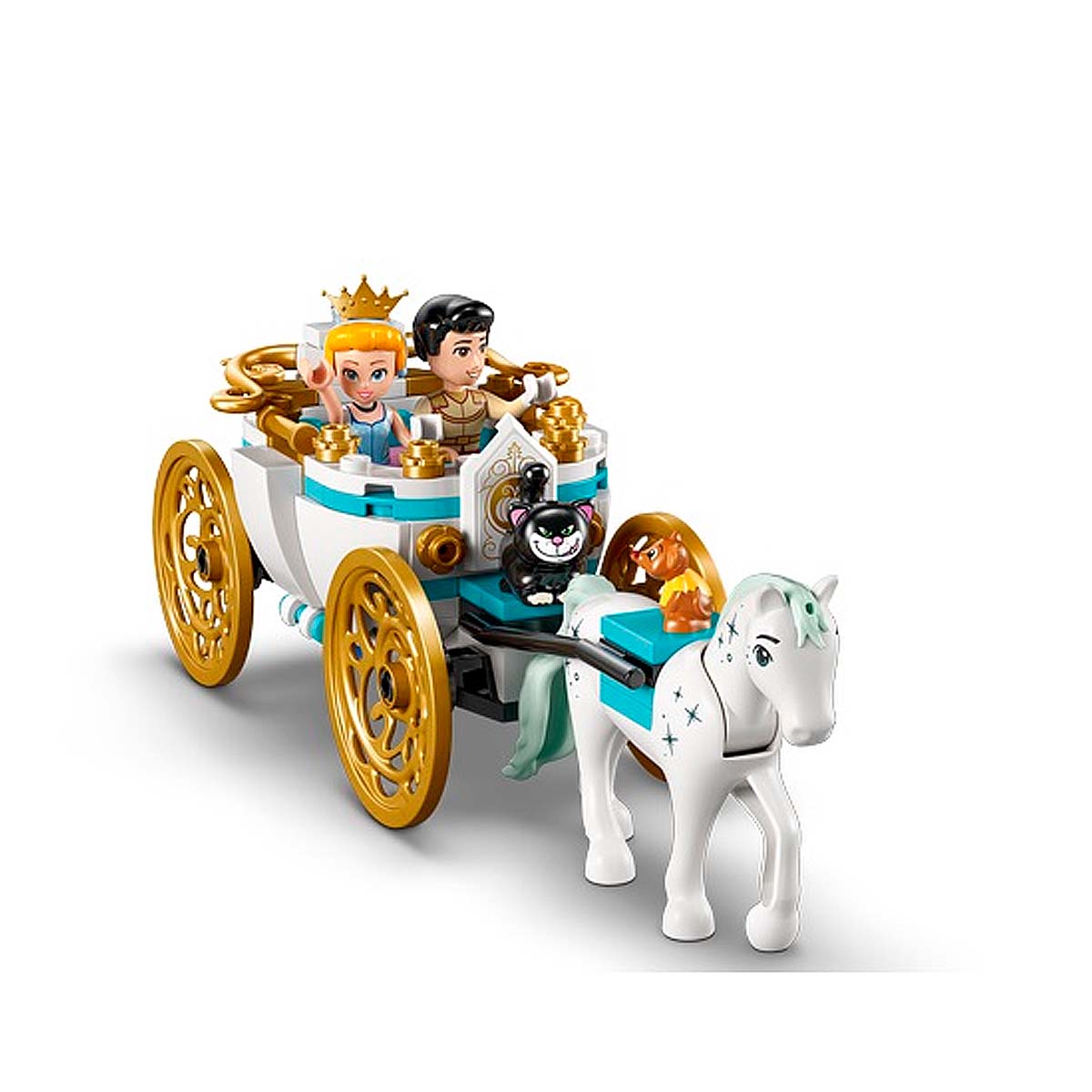 LEGO Disney - Cinderella Castle & Horse Carriage (43275)