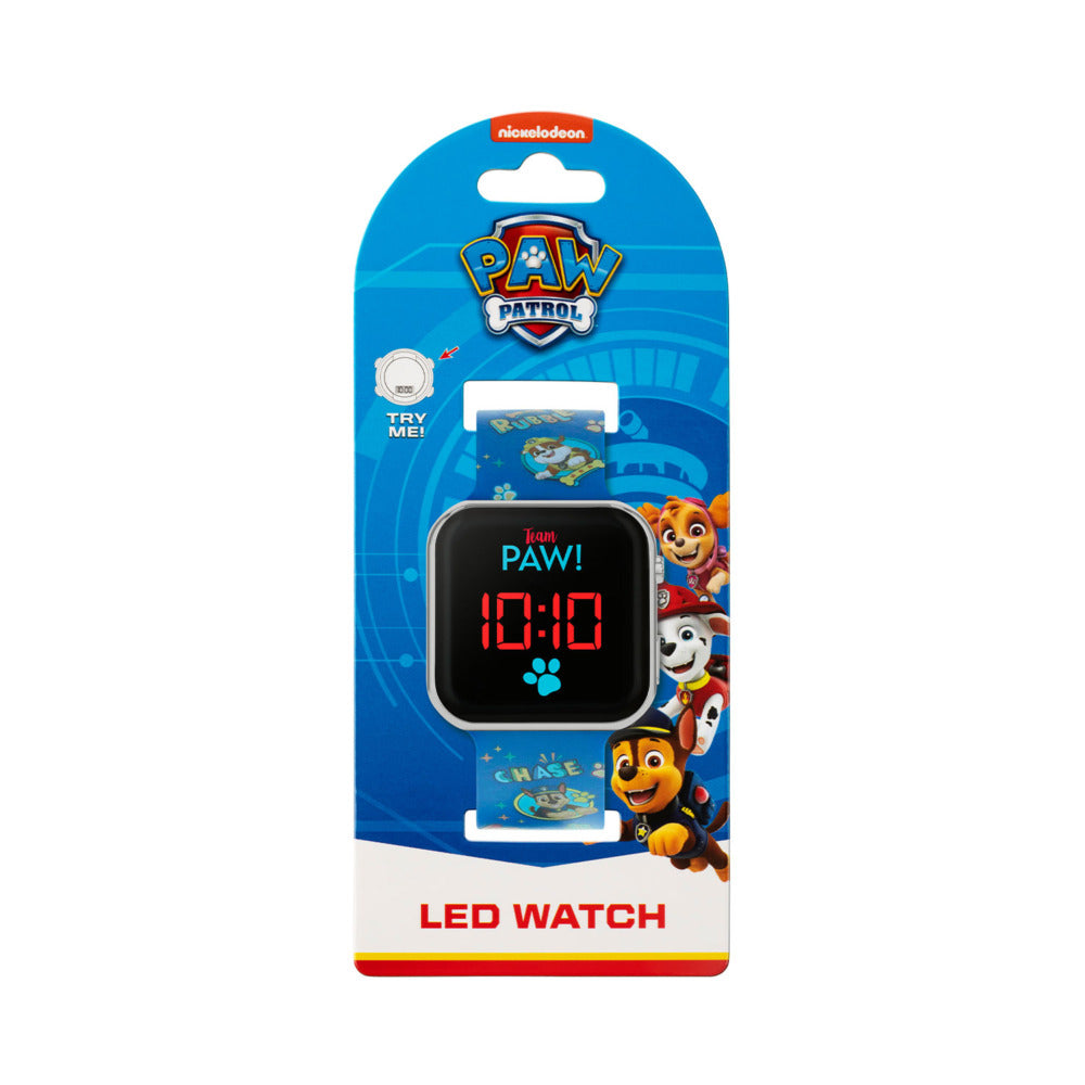 Paw Patrol - Blue Strap LED Watch