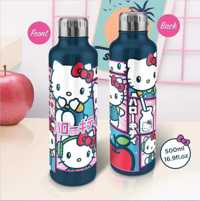 Hello Kitty - Metal Water Bottle