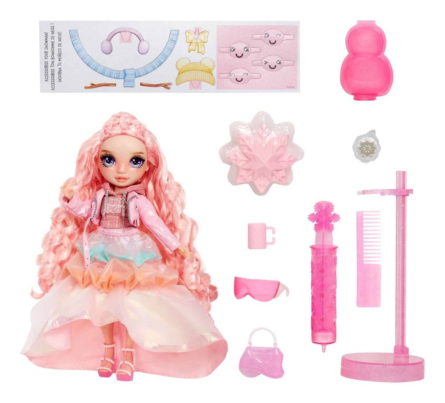 Rainbow High - Winter Wonderland - Bella - Pink