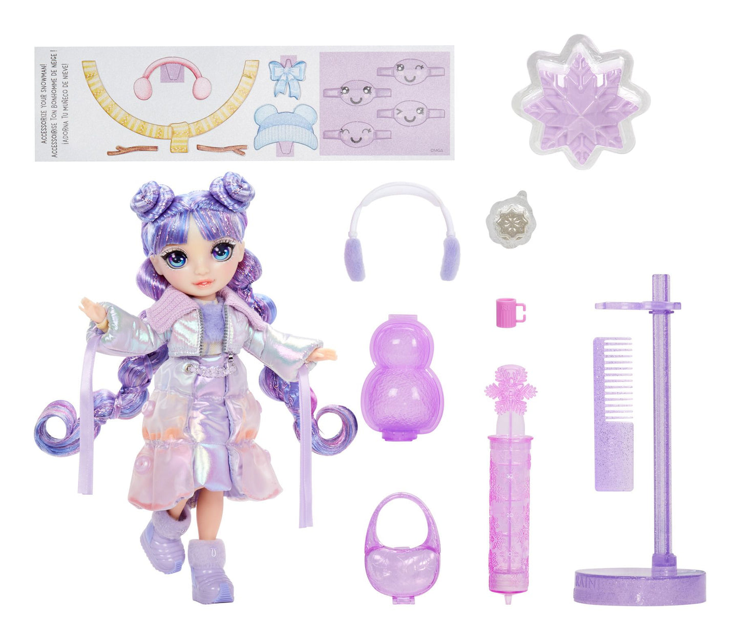 Rainbow High - Winter Wonderland - Bella - Purple