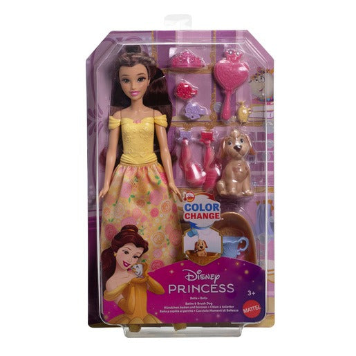 Disney Princess - Bathe & Brush - Belle & Dog