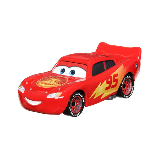 Disney Cars - Die-Cast Single Cars - Road Trip Lightning McQueen Rusteeze