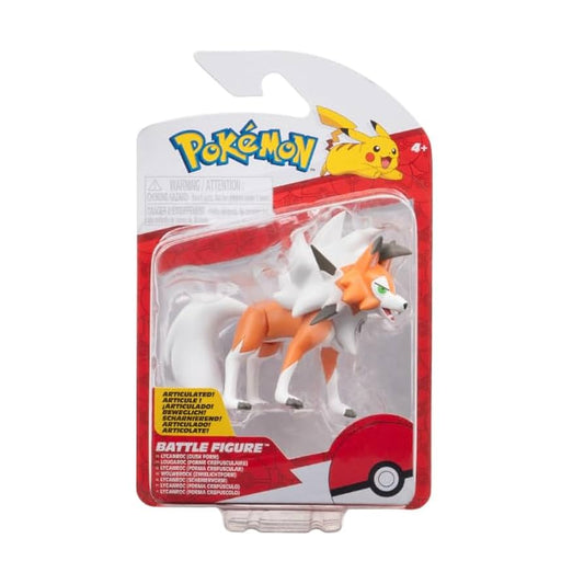 Pokemon Battle Figures - Lycanroc (Dusk Form)