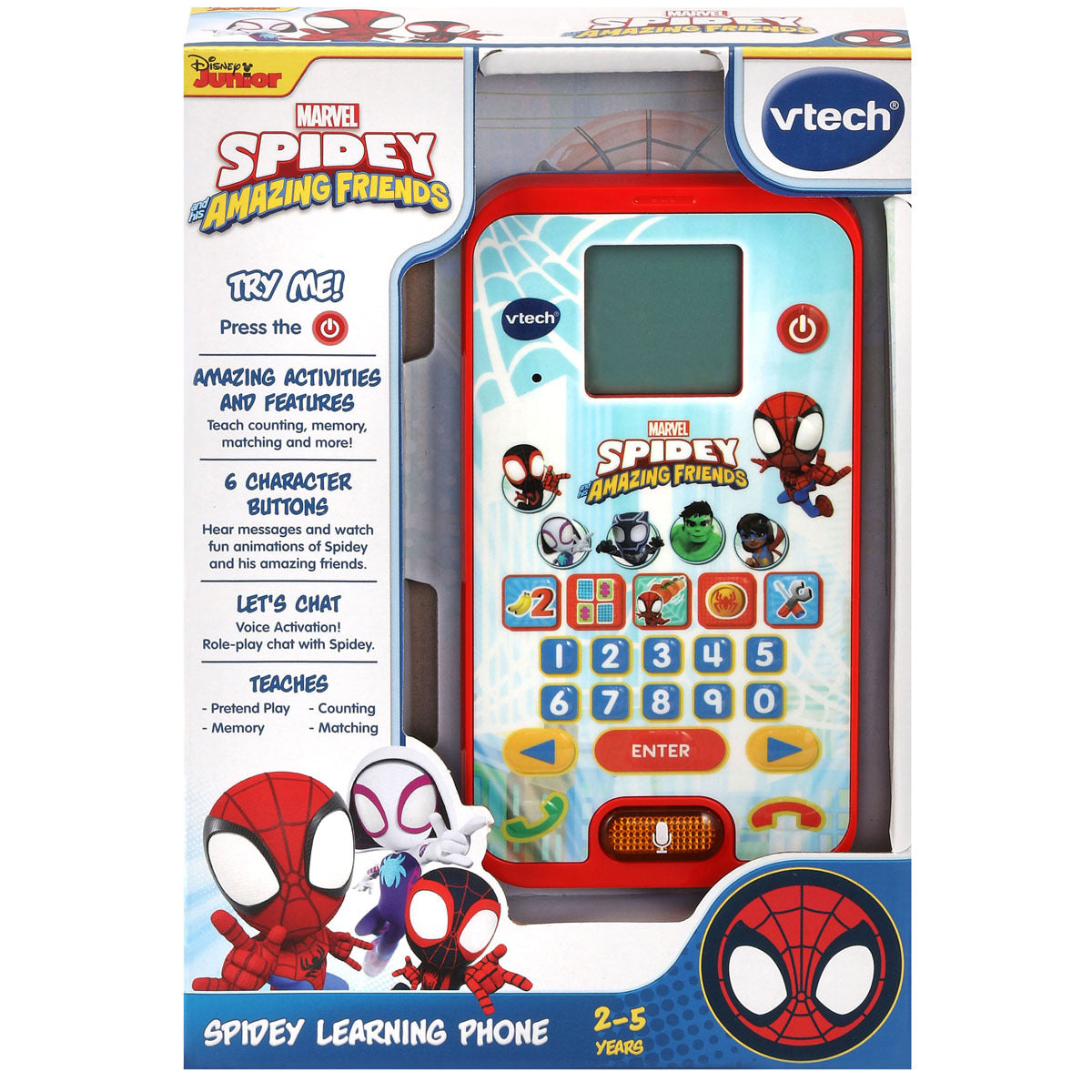 Vtech - Spidey & His Amazing Friends - Learning Phone