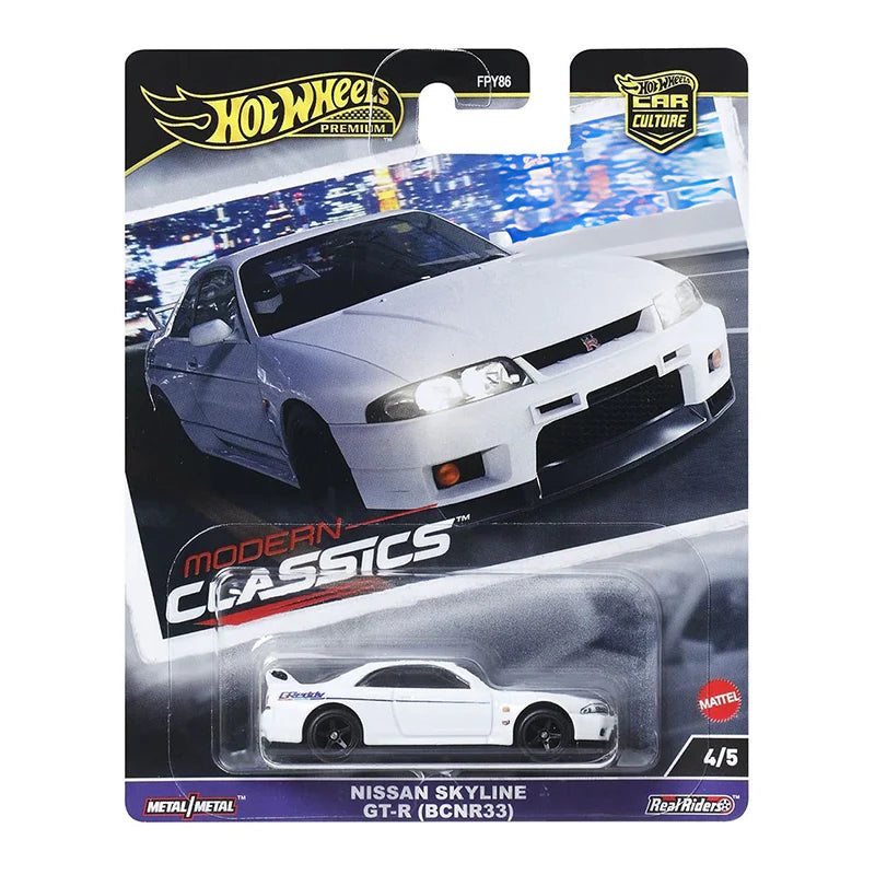Hot Wheels Premium - Nissan Skyline GT-R (BCNR33)