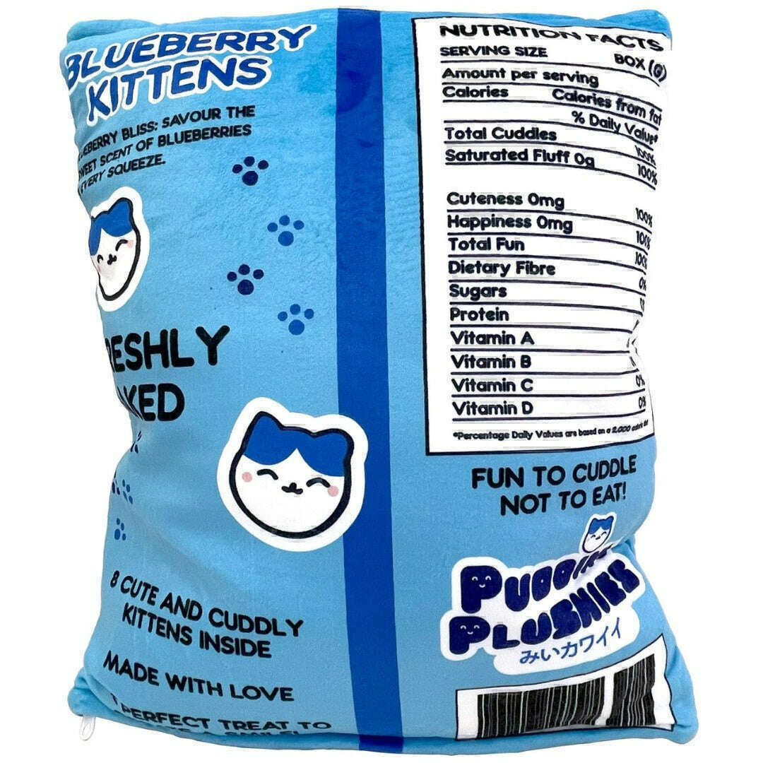 My Kawaii - Blueberry Kittens Plushie