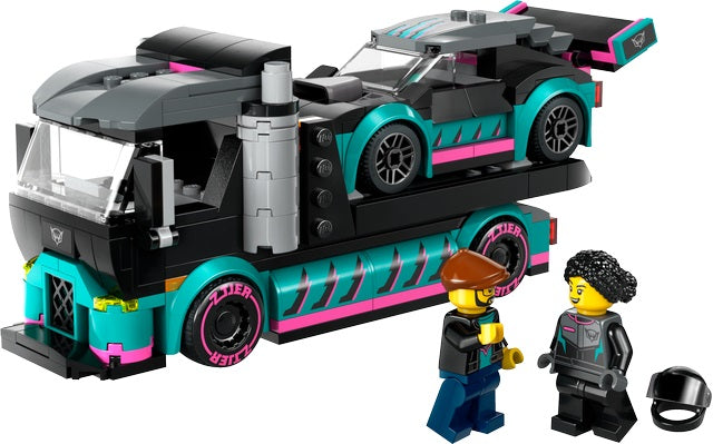 LEGO City - Race Car and Car Carrier Truck (60406)