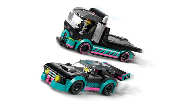 LEGO City - Race Car and Car Carrier Truck (60406)