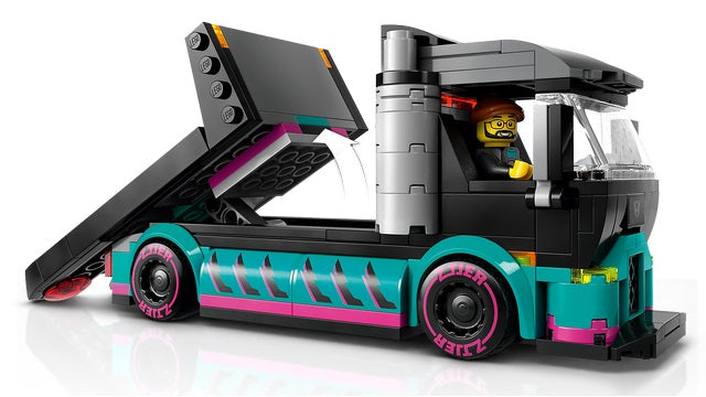 LEGO City - Race Car and Car Carrier Truck (60406)