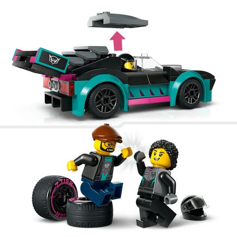 LEGO City - Race Car and Car Carrier Truck (60406)
