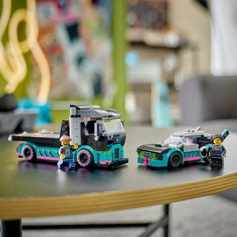 LEGO City - Race Car and Car Carrier Truck (60406)