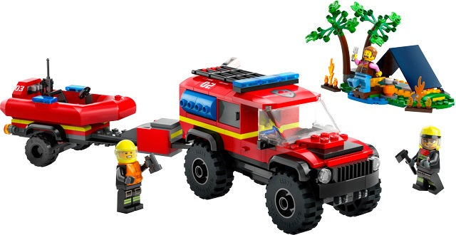 LEGO City - Fire Truck with Rescue Boat (60412)