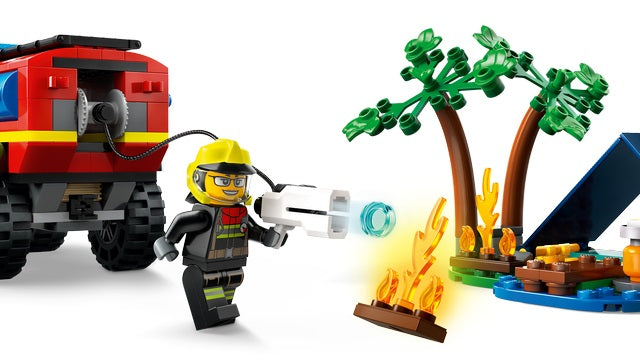 LEGO City - Fire Truck with Rescue Boat (60412)