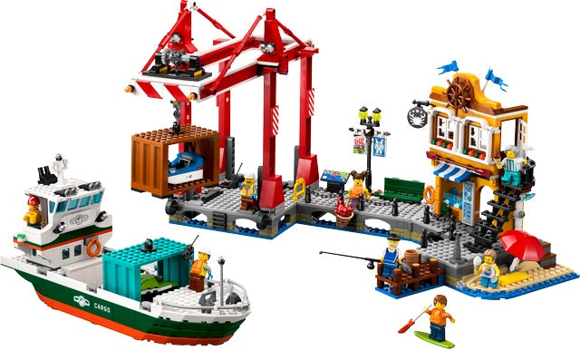 LEGO City - Seaside Harbour with Cargo Ship (60422)