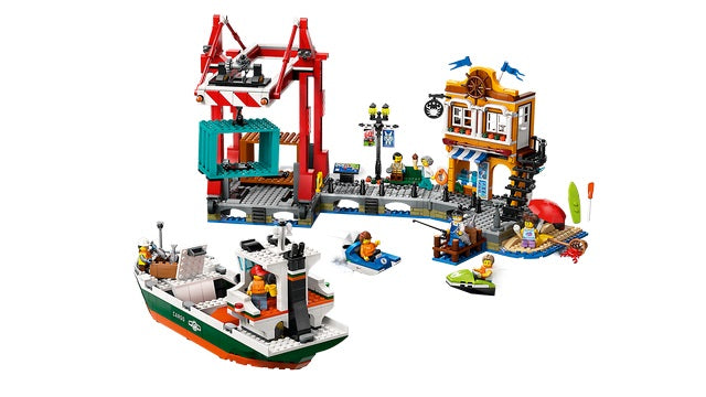 LEGO City - Seaside Harbour with Cargo Ship (60422)
