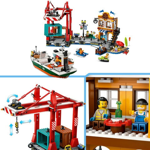 LEGO City - Seaside Harbour with Cargo Ship (60422)