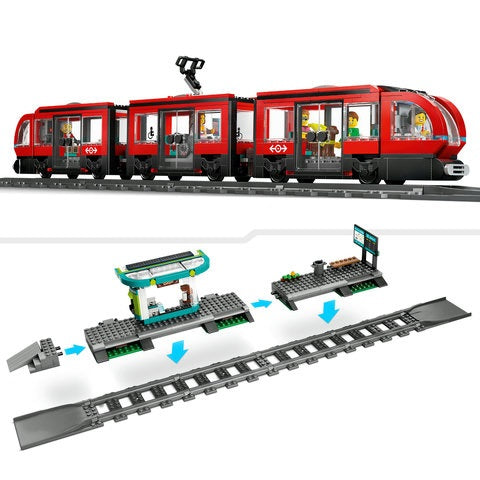 LEGO City - Downtown Streetcar and Station (60423)