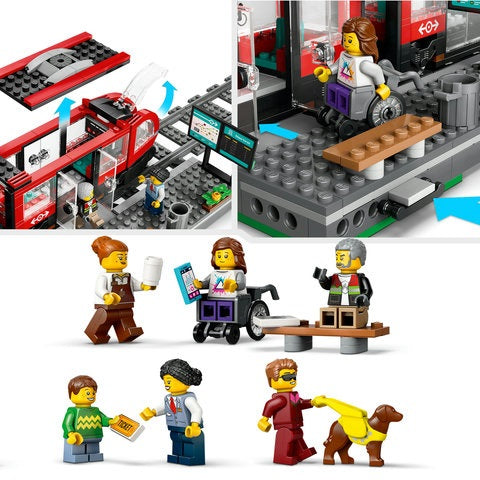 LEGO City - Downtown Streetcar and Station (60423)