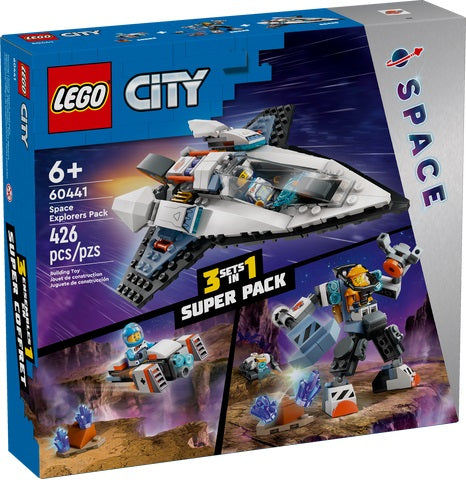 LEGO City - 3 in 1 Space Explorers Pack (60441)